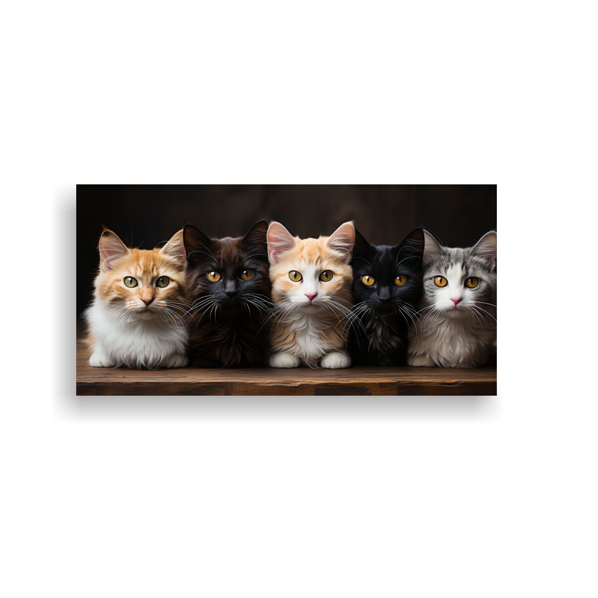 GENERICO - Pinturas Abstractas En Color Completo De Arte 140x70 Cm