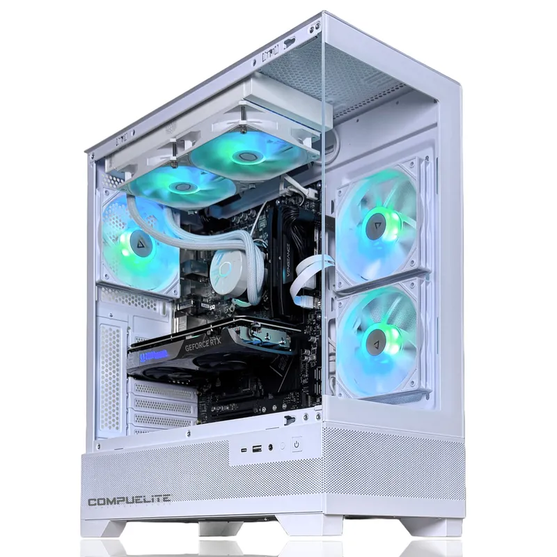COMPU ELITE - PC Gamer Amd Ryzen 7 9700X 8-Core + 32GB DDR5 + RX 9060 XT 8GB