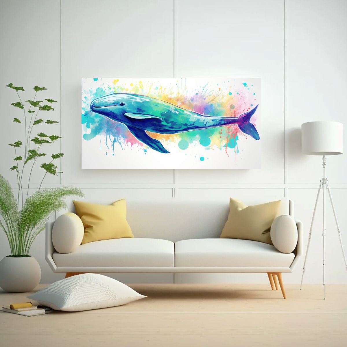 GENERICO - Cuadro De Arte Pop Neo De Fotografía Fantástica 120x60 Cm