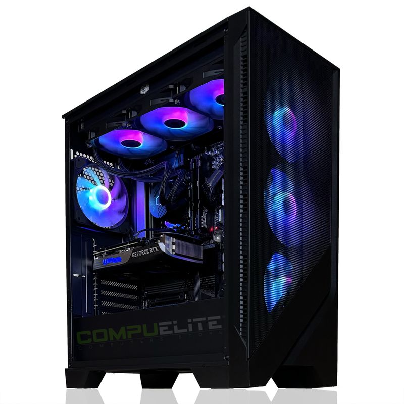 COMPU ELITE - PC ELITE Amd Ryzen 9 9950X3D 16-Core + 32GB DDR5 + RX 9070 XT 16GB