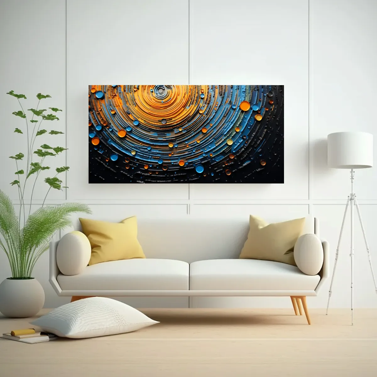 GENERICO - Pinturas Decorativas De Estilo Galería Con 120x60 Cm