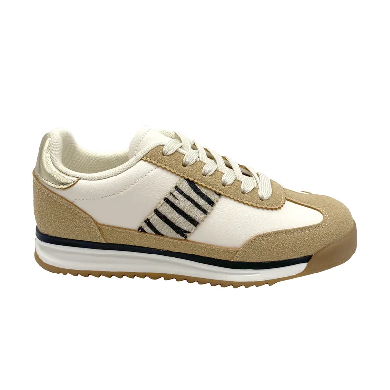 TODOPIEL - Zapatilla Mujer Beige ZB061 Todopiel