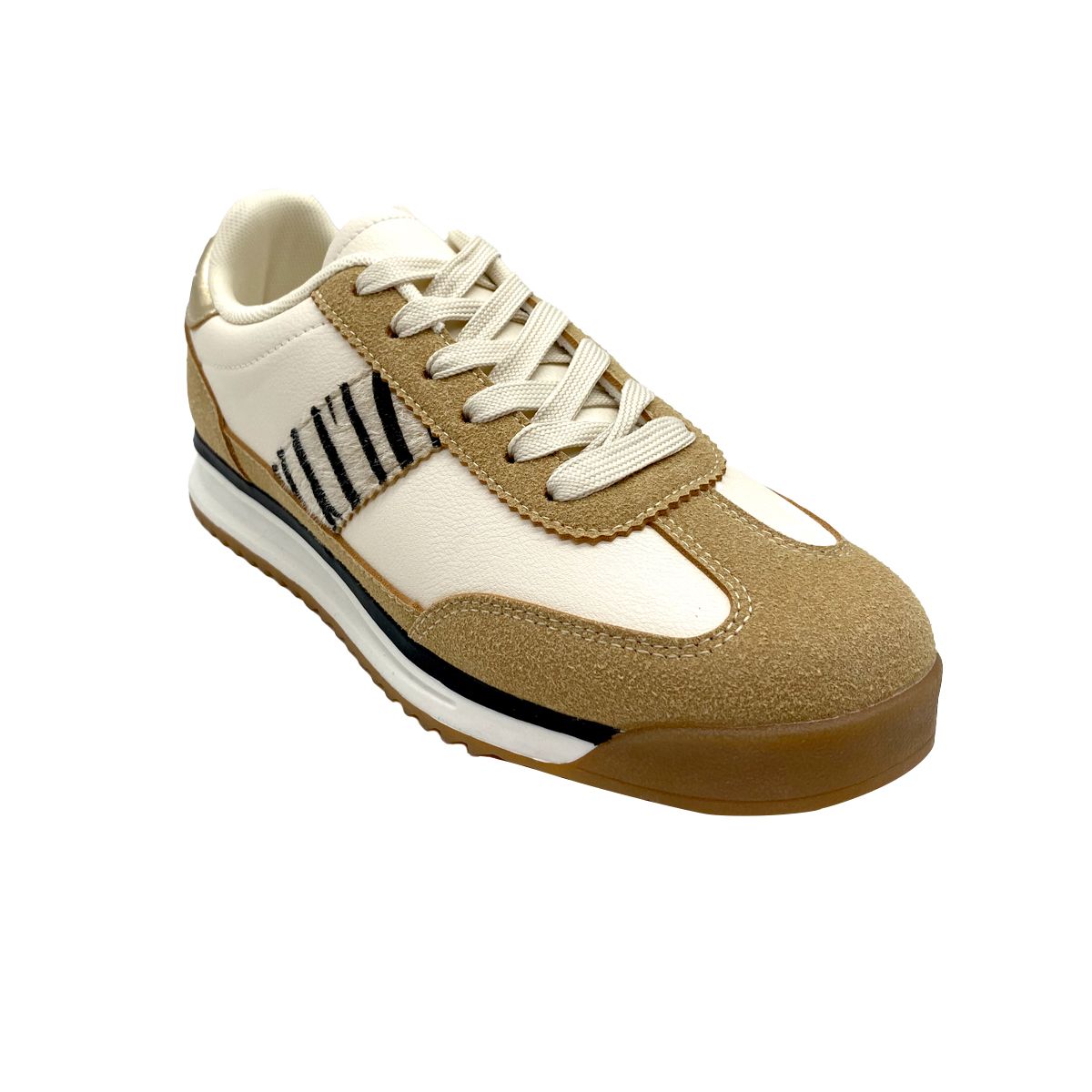 TODOPIEL - Zapatilla Mujer Beige ZB061 Todopiel