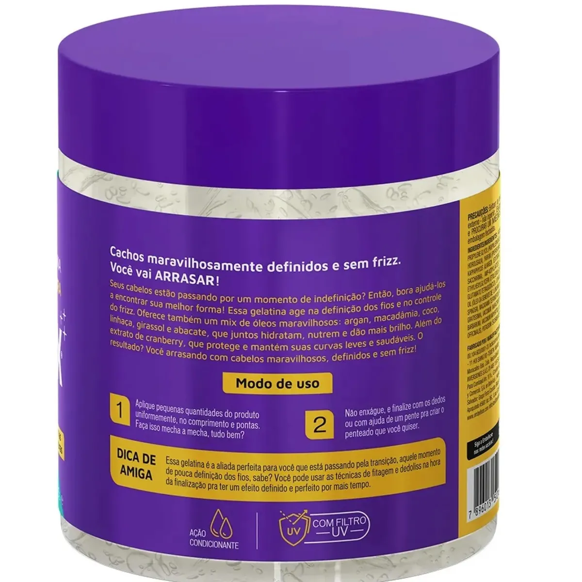 NOVEX - Gel Texturizada Meus Cachos 500g Novex