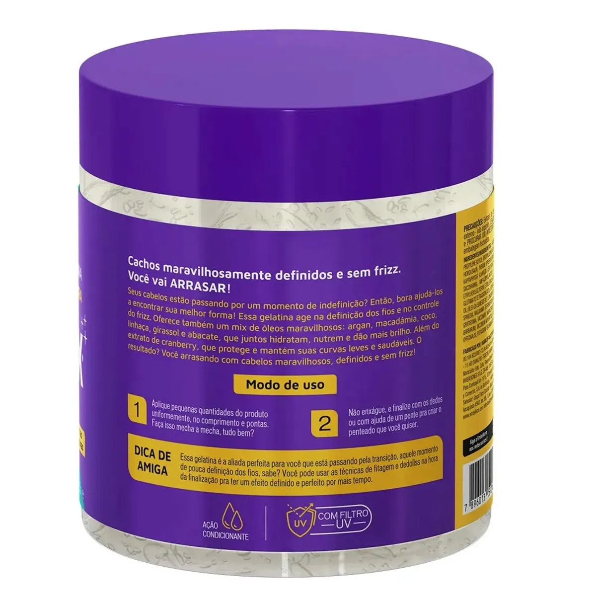 NOVEX - Gel Texturizada Meus Cachos 500g Novex