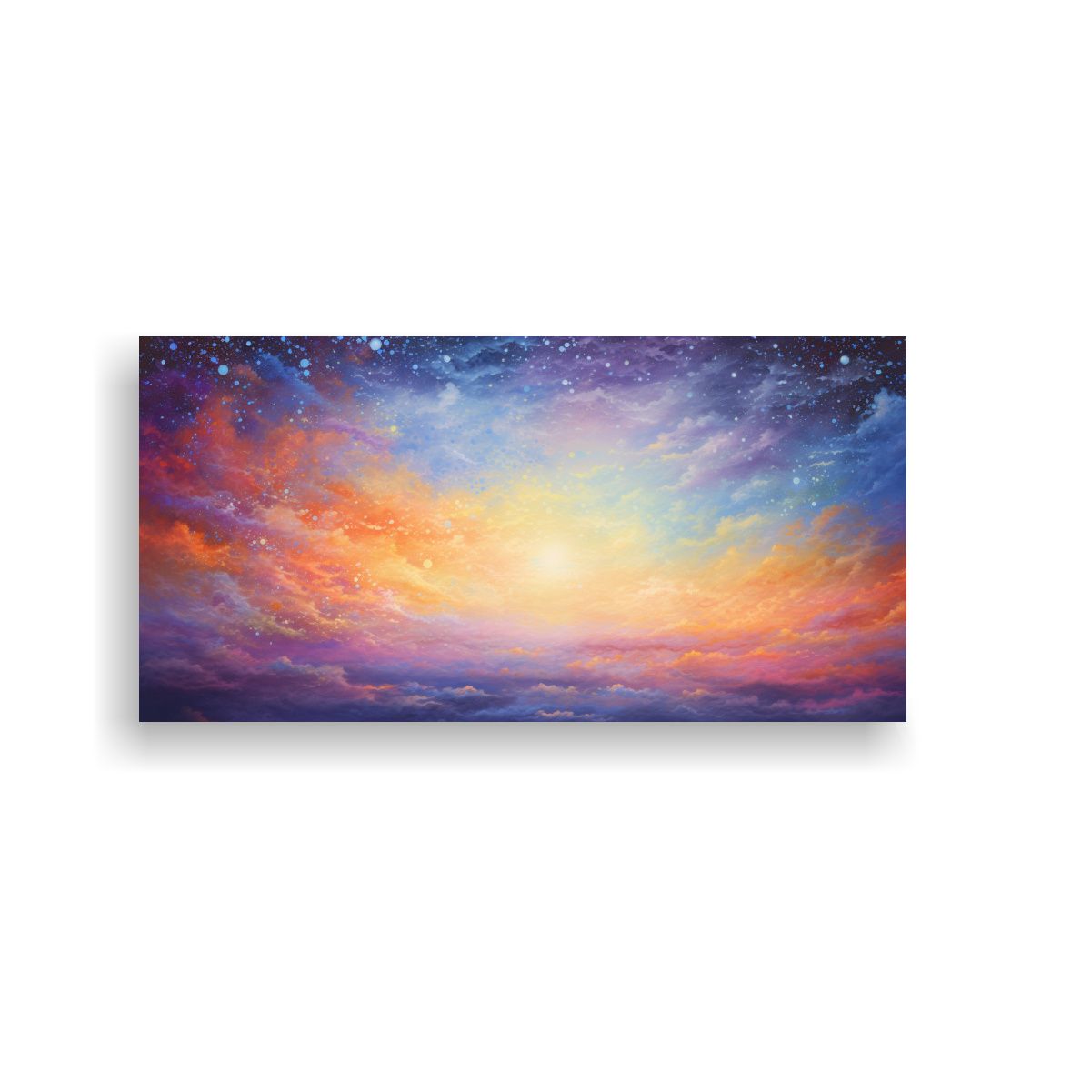 GENERICO - Pintura Decorativa De Expresión Artística 140x70 Cm