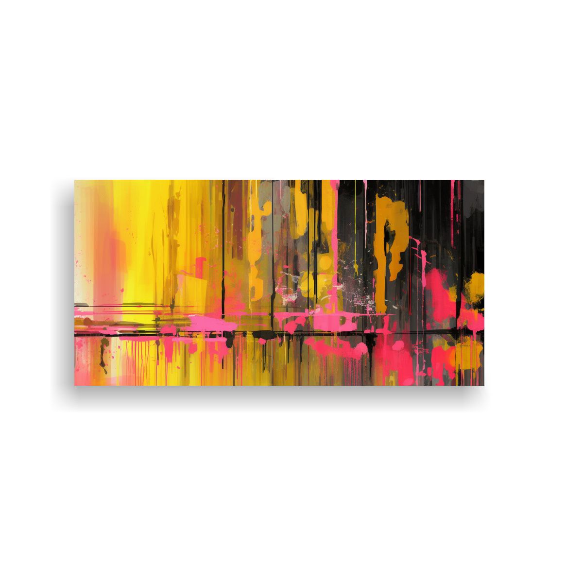 GENERICO - Cuadro Digital Estilo Vintage Para Decoración De 140x70 Cm