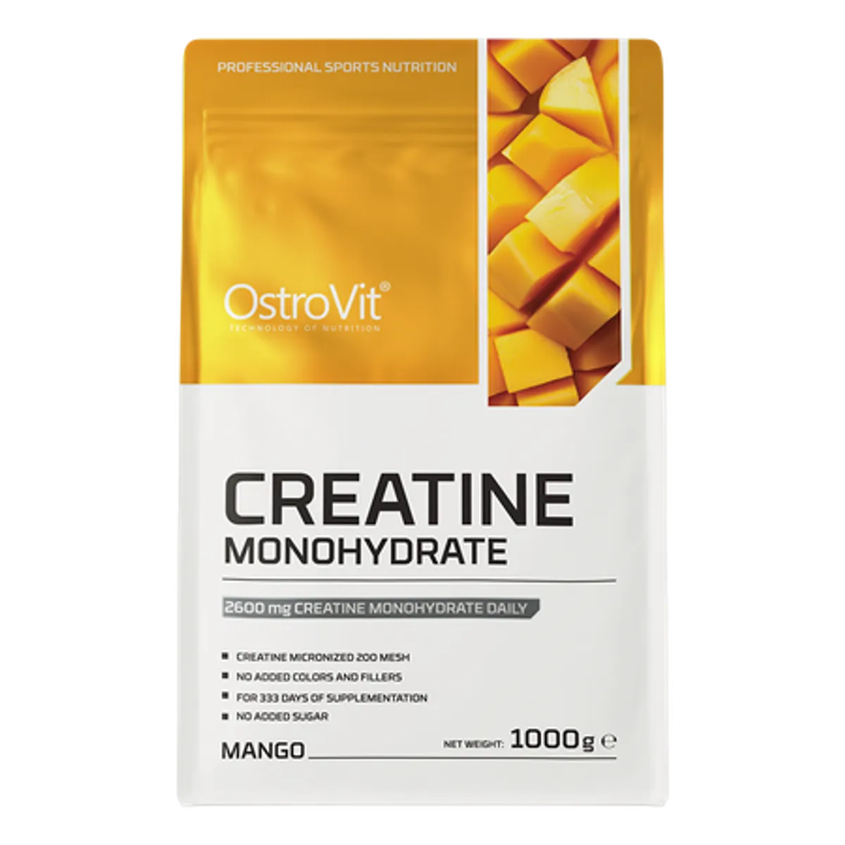 OSTROVIT - CREATINA MONOHIDRATADA 1KG MANGO - OSTROVIT