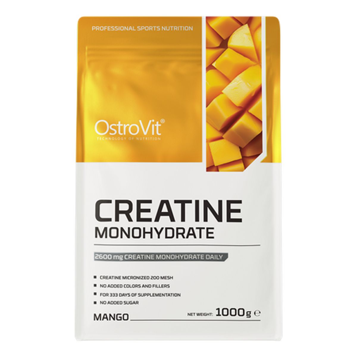 OSTROVIT - CREATINA MONOHIDRATADA 1KG MANGO - OSTROVIT