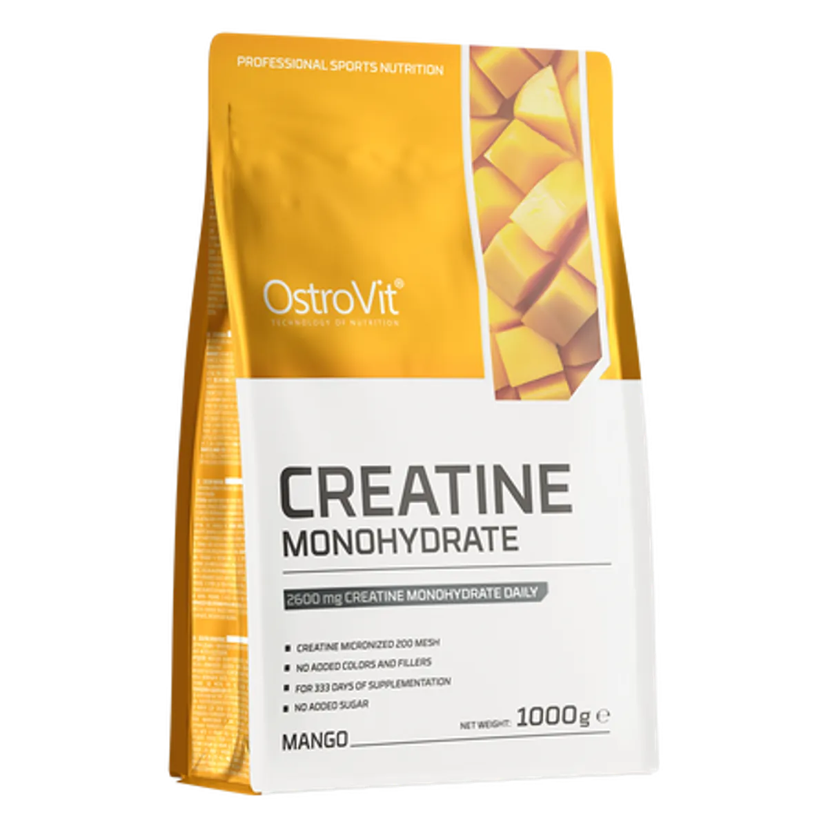 OSTROVIT - CREATINA MONOHIDRATADA 1KG MANGO - OSTROVIT