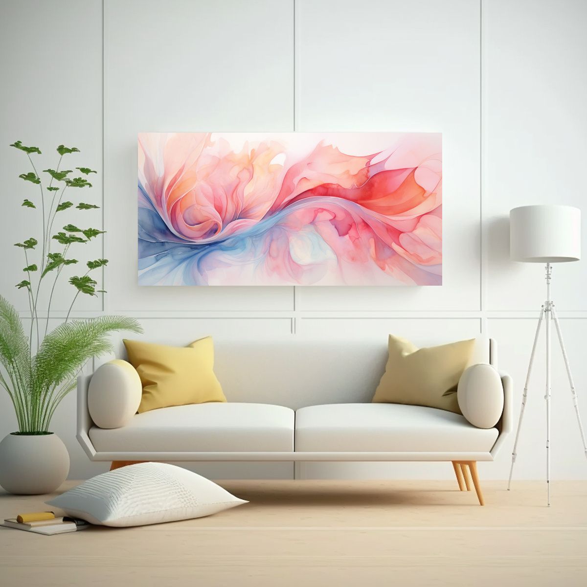 GENERICO - Pintura De Pared Abstracta Hermosa En Multicolor 120x60 Cm