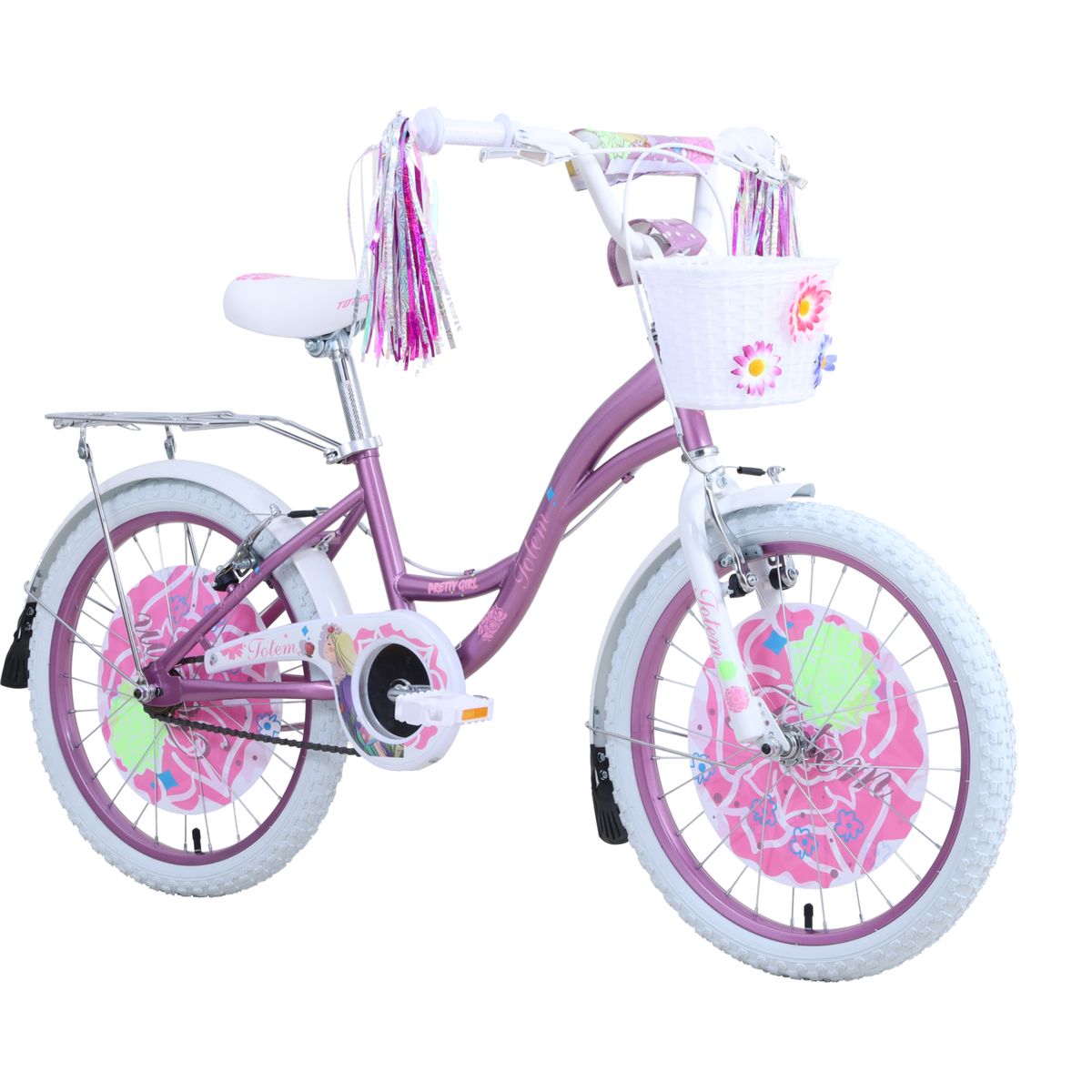 TOTEM - BICICLETA TOTEM INFANTIL ARO 20 PRETTY ROSADO