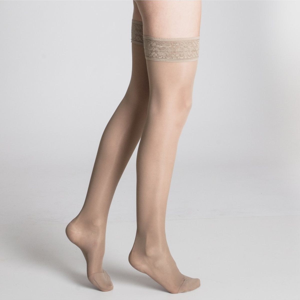 IBICI - MEDIA AUTOREGGENTE 70 SEGRETA TALLA 2 COLOR MARRÓN CLARO