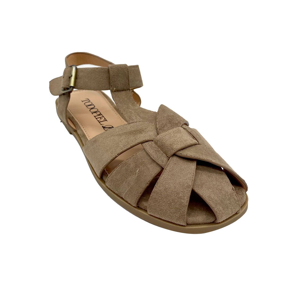 TODOPIEL - Sandalia Cangrejera Mujer Beige ZB063 Todopiel