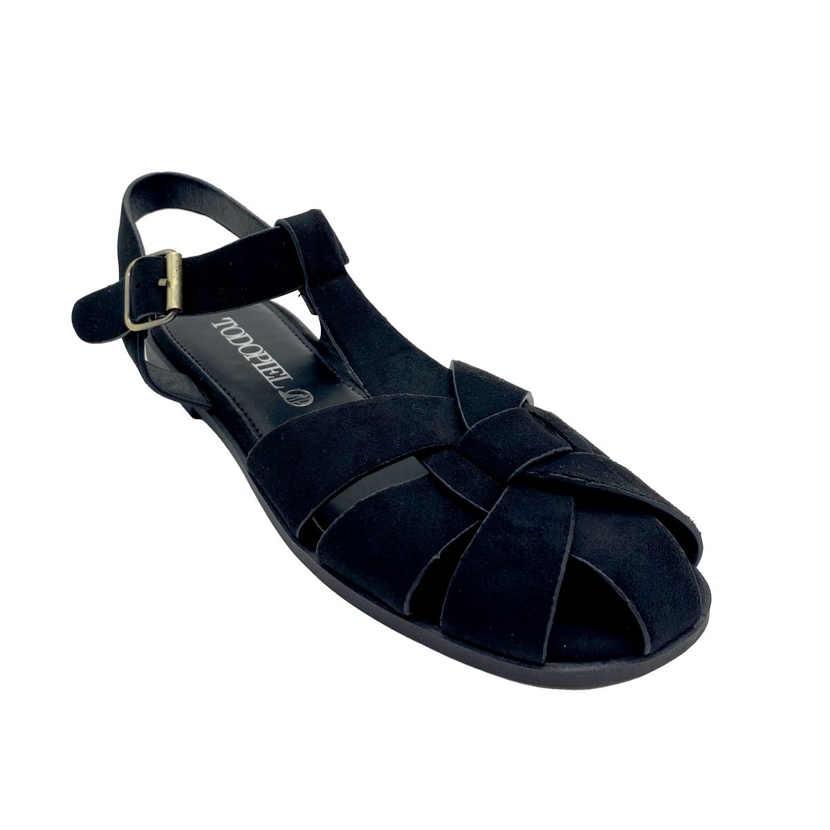 TODOPIEL - Sandalia Cangrejera Mujer Negro ZB063 Todopiel