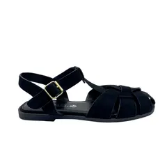 TODOPIEL - Sandalia Cangrejera Mujer Negro ZB063