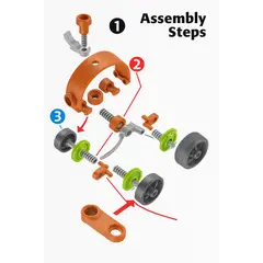 GENERICO - Juego de Construcción Infantil Build Play 20 Piezas