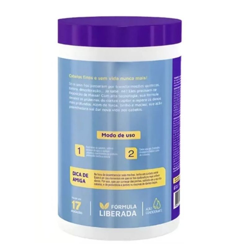 NOVEX - CREMA TRATAMIENTO REPOSICION DE MASA 400G NOVEX