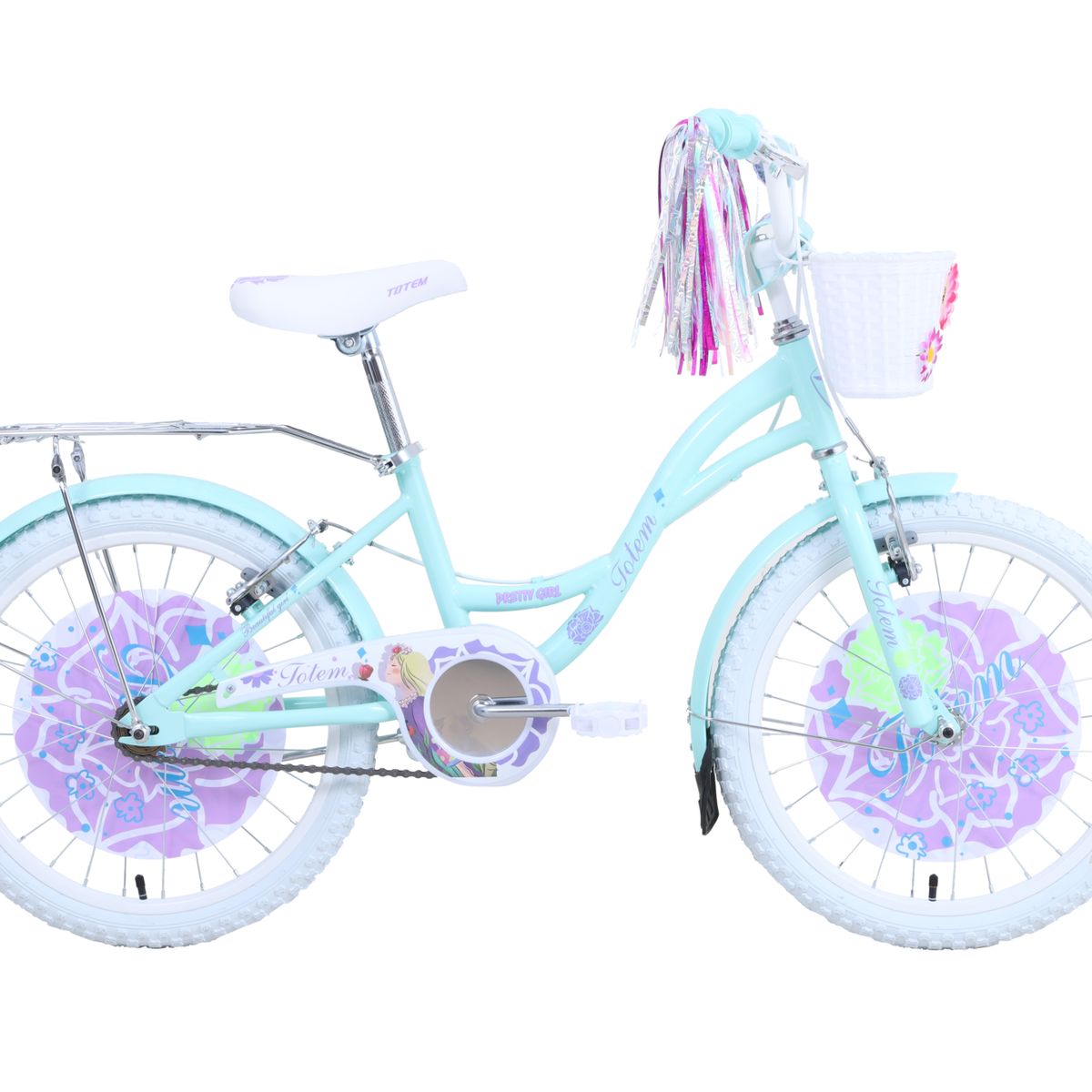 TOTEM - BICICLETA TOTEM INFANTIL ARO 20 PRETTY VERDE CIAN
