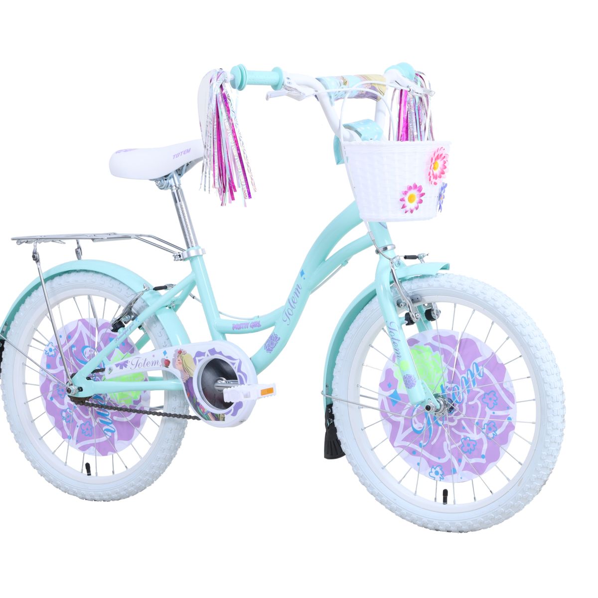 TOTEM - BICICLETA TOTEM INFANTIL ARO 20 PRETTY VERDE CIAN