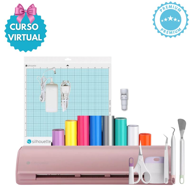 SILHOUETTE - nueva cameo 5 PINK kit emprende GP214
