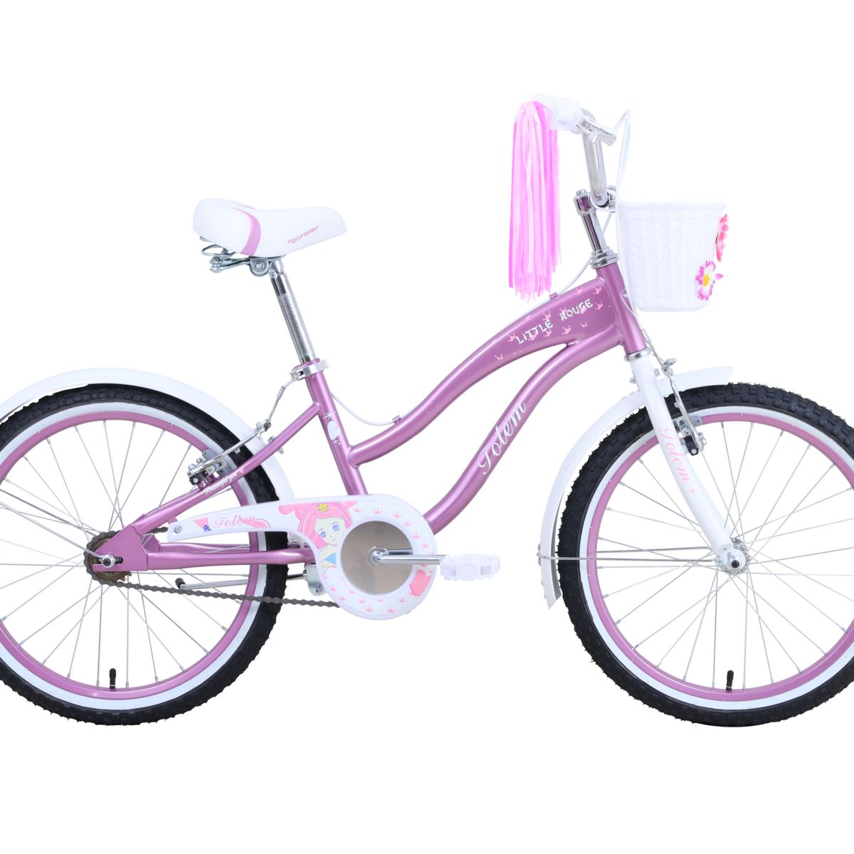 TOTEM - BICICLETA TOTEM INFANTIL ARO 20 LITTLE ROUSE ROSADO