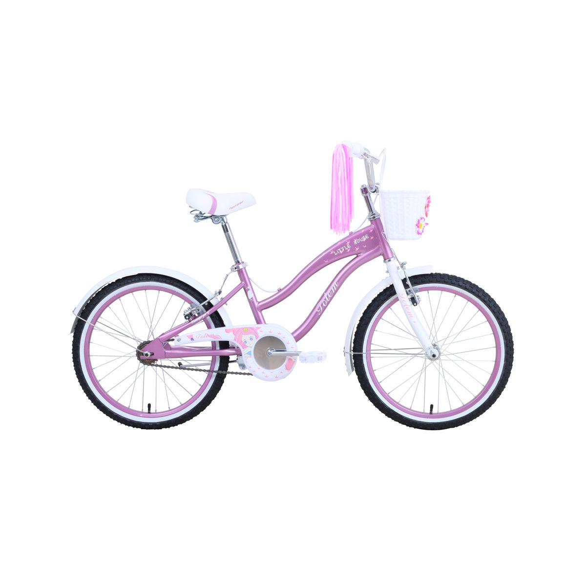 TOTEM - BICICLETA TOTEM INFANTIL ARO 20 LITTLE ROUSE ROSADO