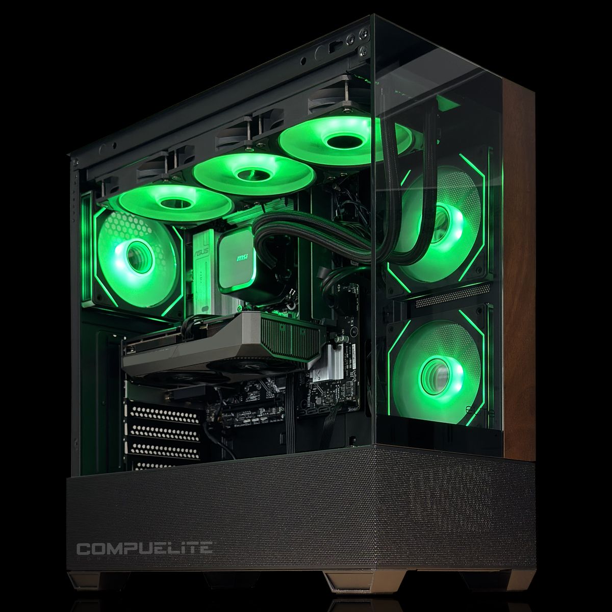 COMPU ELITE - PC Gamer Amd Ryzen 9 7900 12-Core + 32GB DDR5 + RTX 5070 Ti 16GB