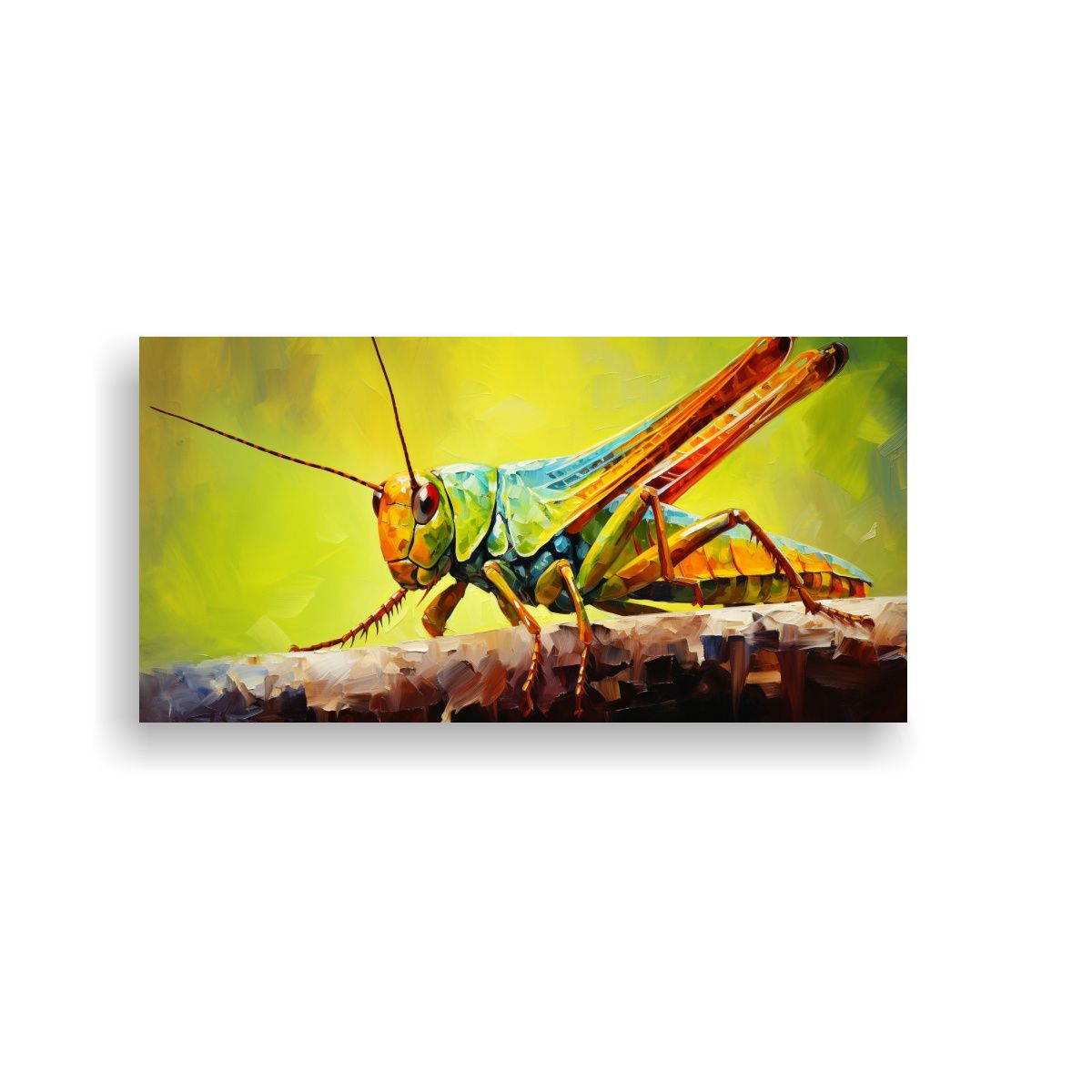 GENERICO - Lienzo De Tela Clásico Moderno Estilo Pintura Al 120x60 Cm