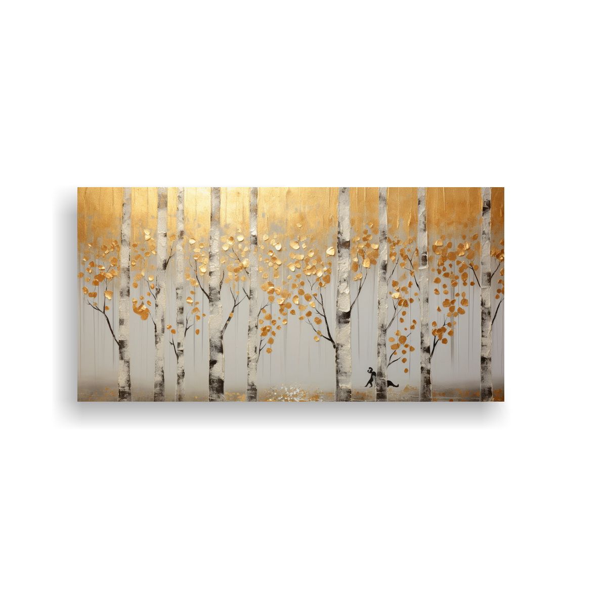 GENERICO - Pintura Moderna En Lienzo Resistente En Colores 120x60 Cm