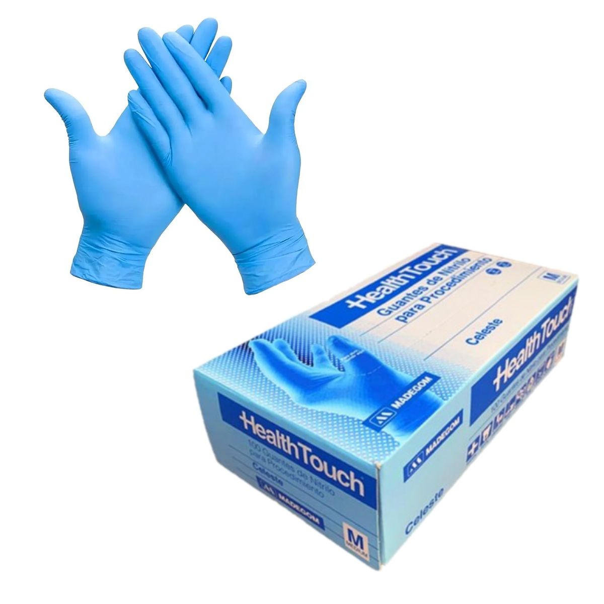 GENERICO - GUANTE EXAMINACIÓN NITRILO HEALTH TOUCH TALLA XS