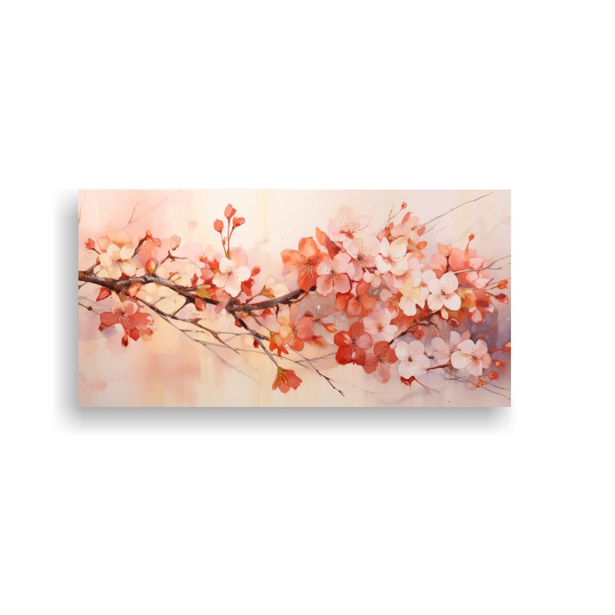 GENERICO - Pintura Decorativa Abstracta De Hogar Y 140x70 Cm.