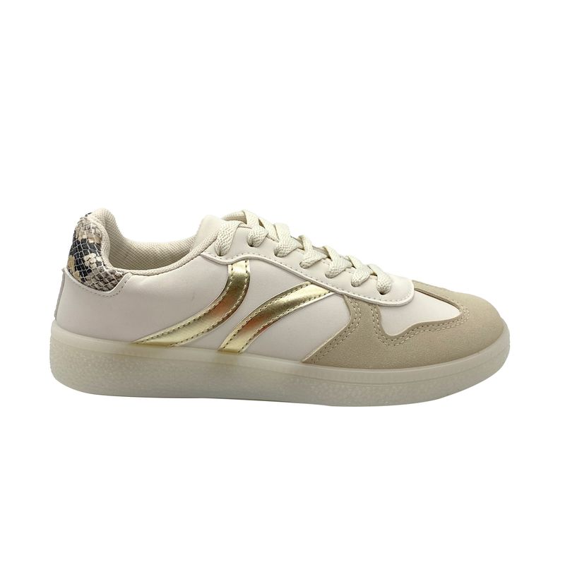 TODOPIEL - Zapatilla Mujer Dorado ZB060 Todopiel