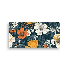 GENERICO - Pintura Decorativa Vintage De Cuadro Con Patrón 120x60 Cm.