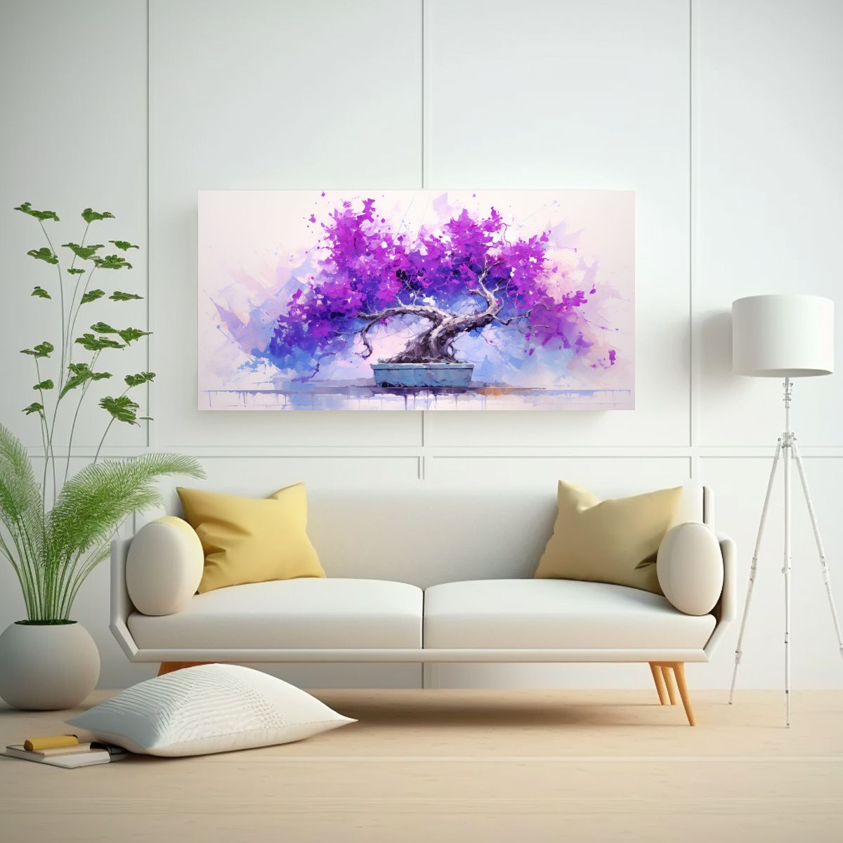 GENERICO - Cuadros Decorativos De Arte Inspiración 120x60 Cm