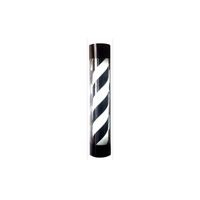 Letrero Pole de Barberia Giratorio Peluqueria 90cm15cm Negro