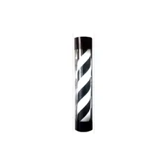 GENERICO - Letrero Pole de Barberia Giratorio Peluqueria 90cm15cm Negro