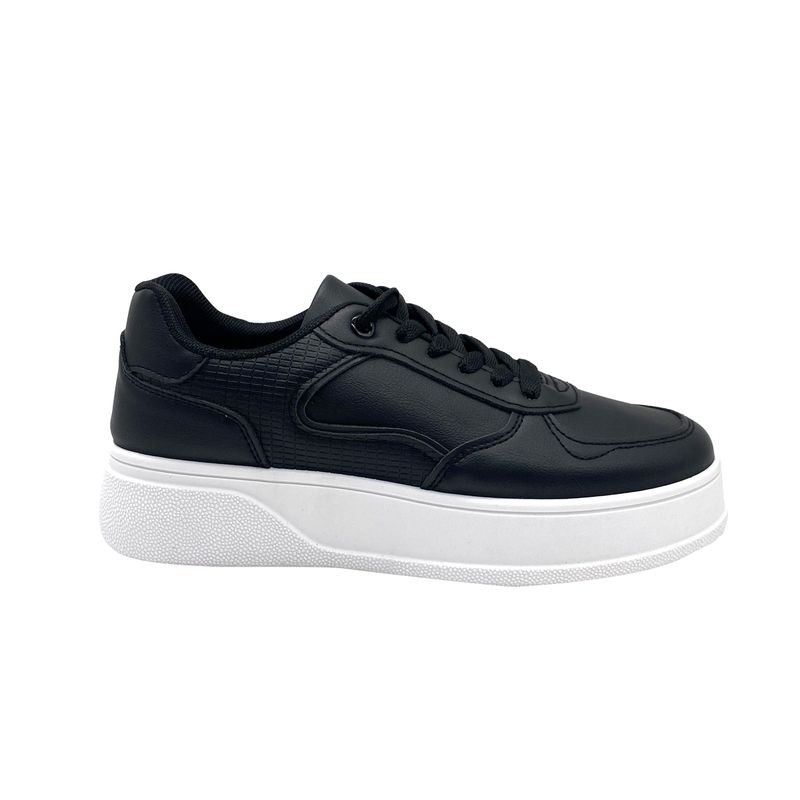 TODOPIEL - Zapatilla plataforma Mujer Negro ZB072 Todopiel