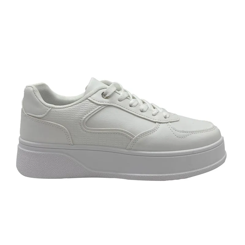 TODOPIEL - Zapatilla plataforma Mujer Blanco ZB072 Todopiel