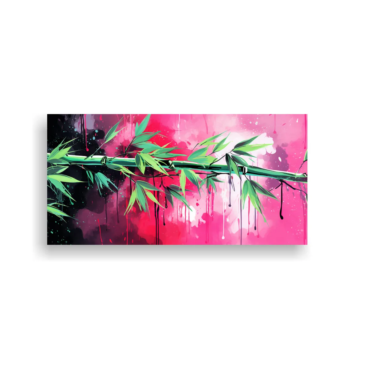 GENERICO - Cuadro De Movimiento De Equilibrio De Hojas De 120x60 Cm