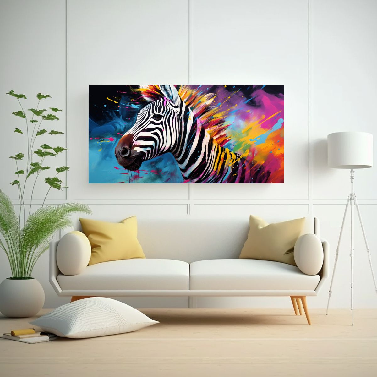 GENERICO - Pintura Al Estilo óleo Moderna De Estilo 120x60 Cm