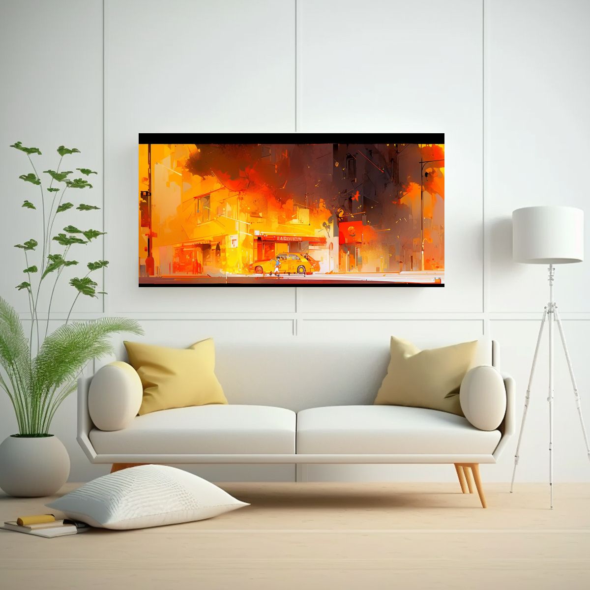 GENERICO - Pinturas Decorativas De Belleza Natural En 120x60 Cm