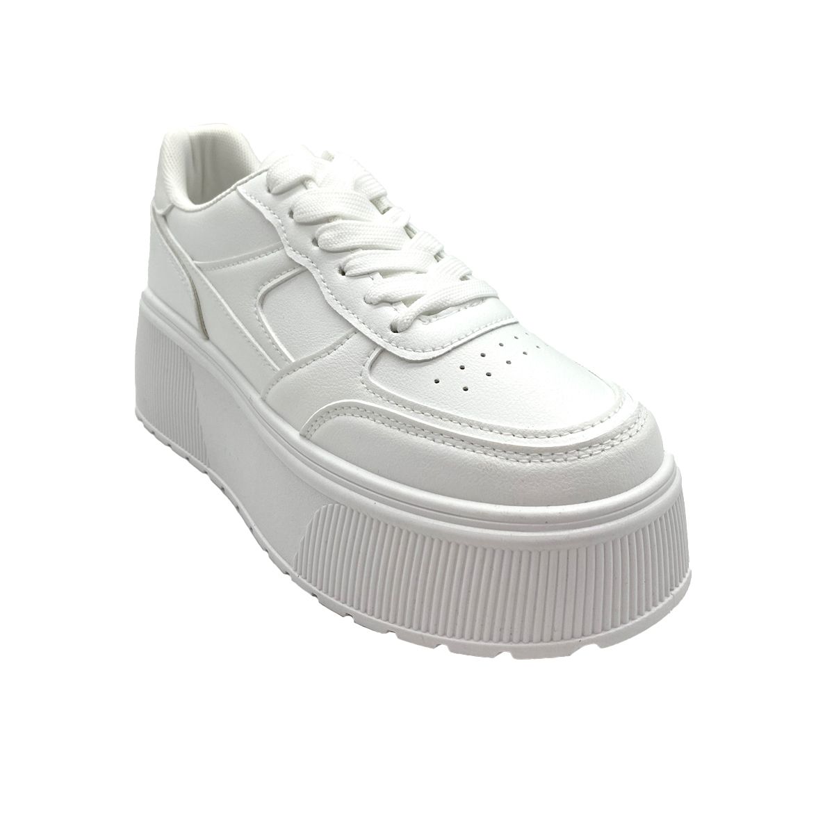 TODOPIEL - Zapatilla plataforma Mujer Blanco ZB062 Todopiel
