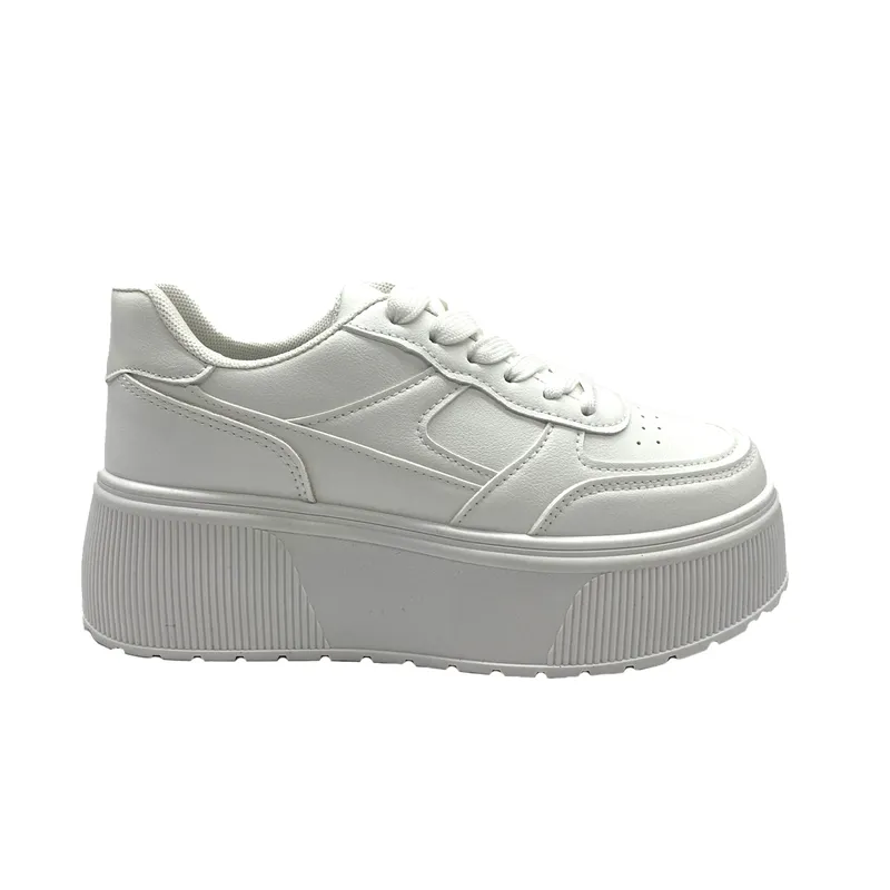 TODOPIEL - Zapatilla plataforma Mujer Blanco ZB062 Todopiel