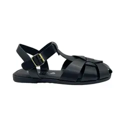 TODOPIEL - Sandalia Cangrejera Mujer Negro ZB064