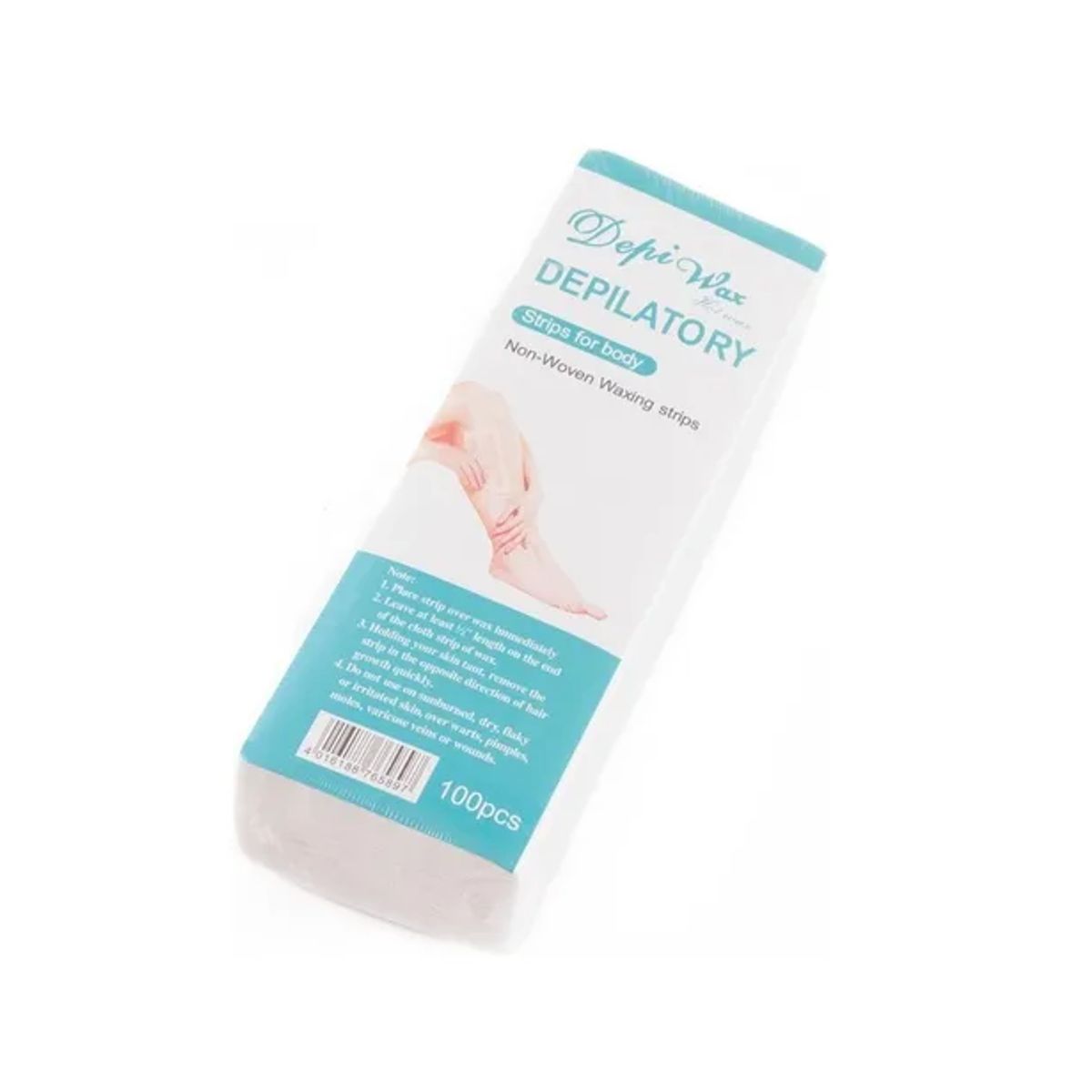 GENERICO - Bandas Depilatorias Papel Cera Para Depilar 100 UNIDADES