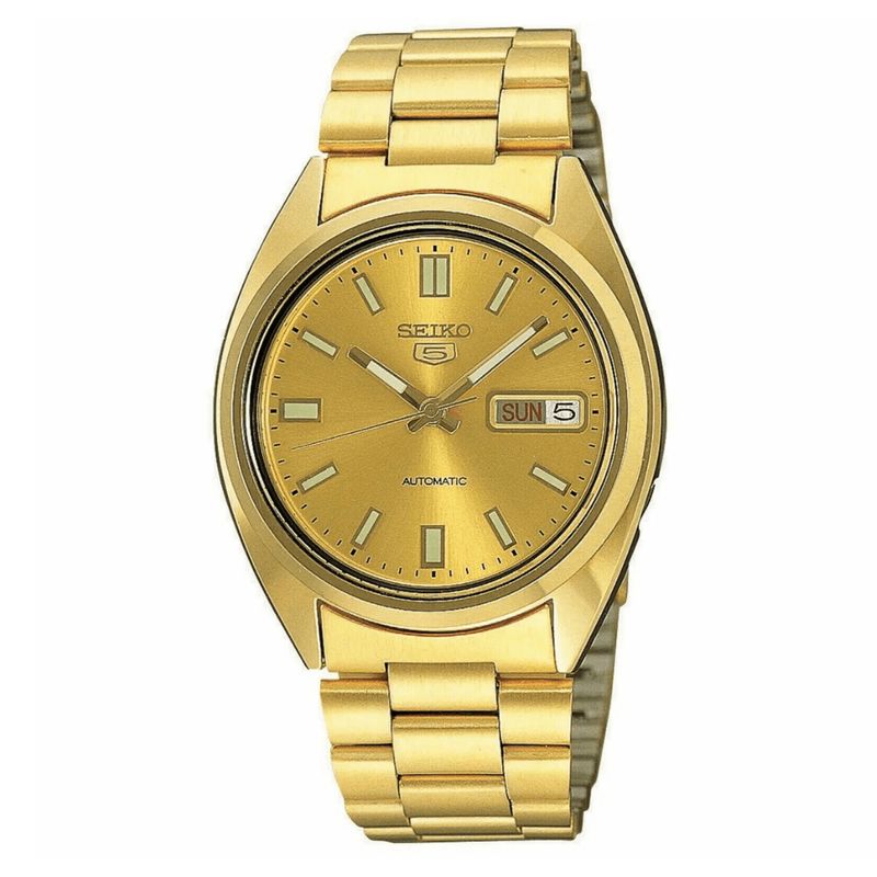 SEIKO - RELOJ SEIKO SNXS80K DORADO AUTOMATICO DORADO HOMBRE