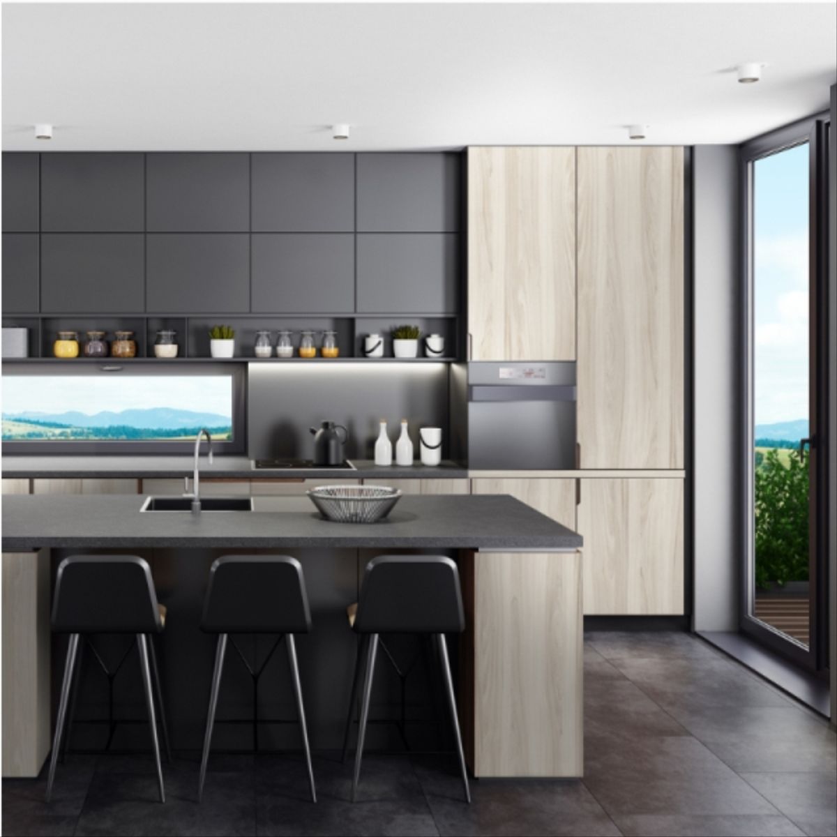 MASISA - Melamina castaño blanco softwood 18mm 1,83x2,50mt