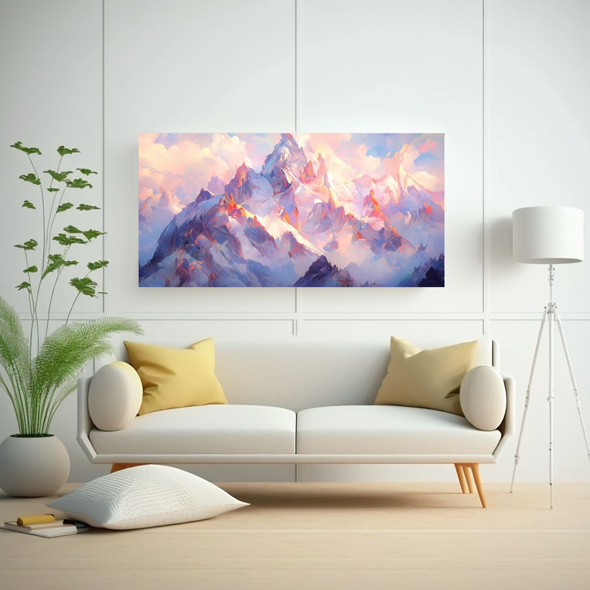 GENERICO - Pinturas De Decoración De Arte Con Calidez Y 140x70 Cm