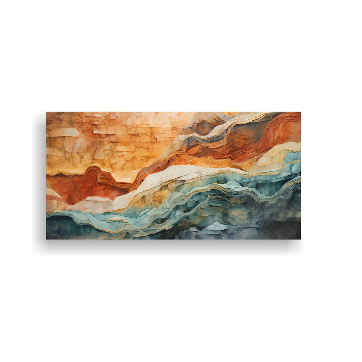 GENERICO - Cuadro Decorativo Viaje Abstracto A Través De 120x60 Cm